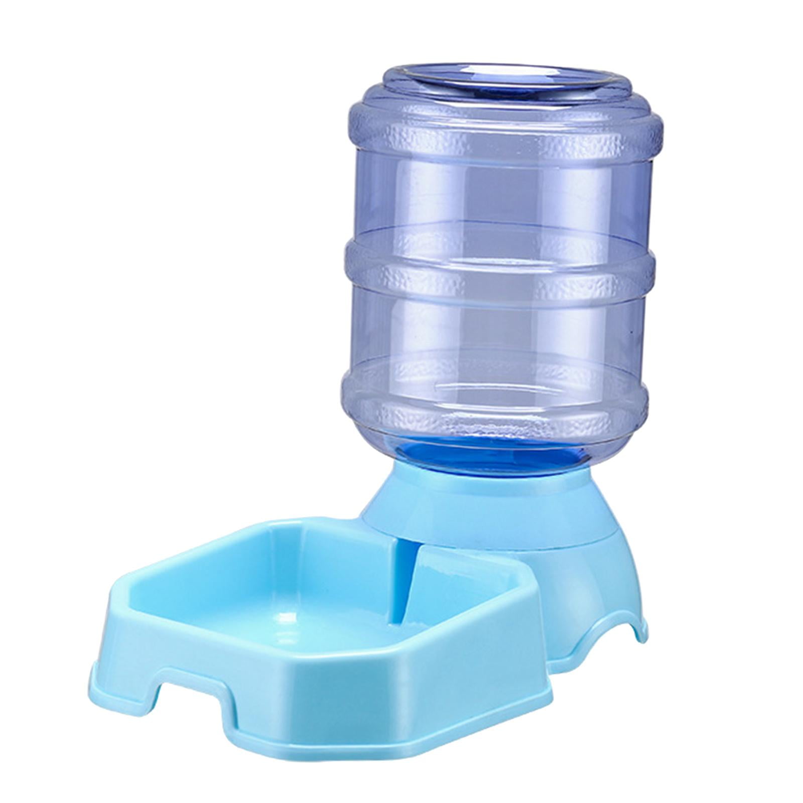 Fzaqwen Pet Feeder Water Food Dispenser Automatic for Dogs Cats, BPA-Free, Gravity Refill, Easily Clean, Self Feeding for Small Large Pets Puppy Kitten Rabbit Water Dispenser