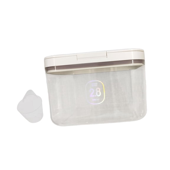 Fzaqwen Pet Food Storage Container Cat Food Box Bucket Box with Locking Lid Lid Pet Food 2.8L