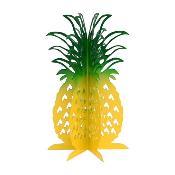Fzaqwen Pineapple Statue Handmade Support Hollowed Crafting Decor Fruit Sculpture for