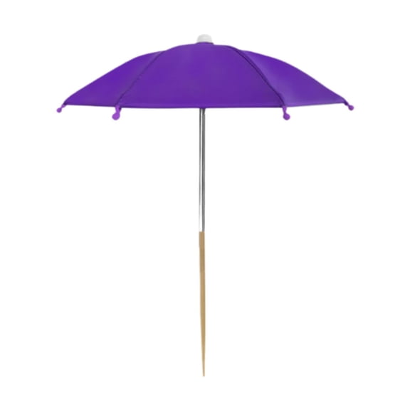 Fzaqwen Plant Umbrella Canopy Plants Shade Cover for Garden Potted Plants Flower Pot Violet