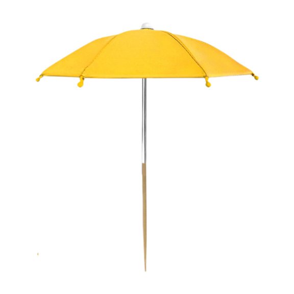 Fzaqwen Plant Umbrella Canopy Plants Shade Cover for Garden Potted Plants Flower Pot Yellow