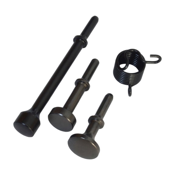 Fzaqwen Pneumatic Air Bits Set Auto Repair Rivet Tool Heavy Duty Pneumatic Spring Chipping Accessories 4Cr Steel Suitable for Automotive Repairs Metalworking Bricklaying Professional Type F