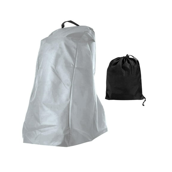 Fzaqwen Pool Cleaner Cover Pool Vacuum Cover Multifunctional Elastic Hem with Drawstring grey