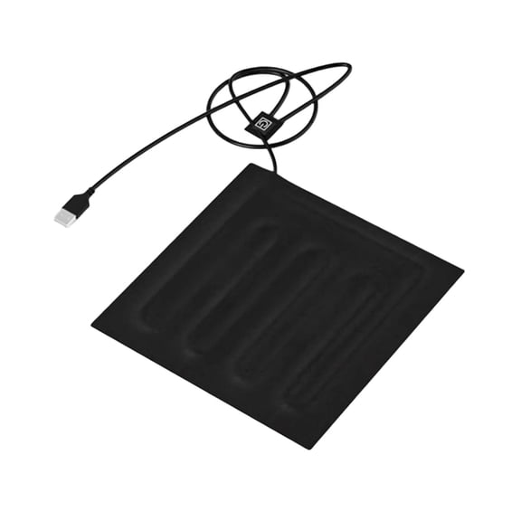 Fzaqwen Reptile Heating Mat for Terrarium Exotic Animal Heating Pad Electric Heating Mat 22cmx22cm