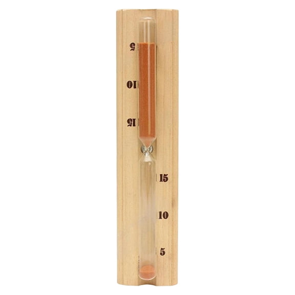 Fzaqwen Sauna Sand Timer 15 Minute Hourglass Durability Sauna Room Accessory Accurate 15