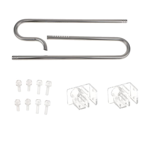 Fzaqwen Stainless Steel Aquarium Inflow Outflow Surface / Inflow Outflow Set for Aquatic 16mm