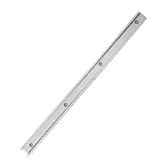 Fzaqwen T Slot Miter Track Gauge with Pre-Drilled Mounting Holes Table Saw Router Table 400mm white