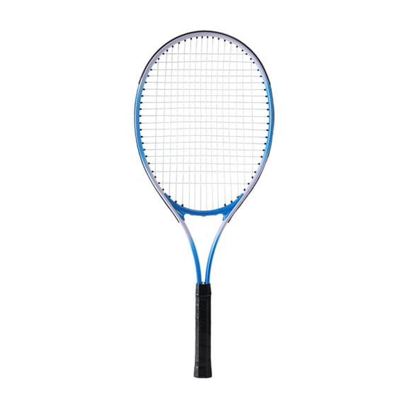 Fzaqwen Tennis Racket Nylon Strings Nonslip Grip Aluminum Alloy Frame Tennis Racquet for Adults Blue