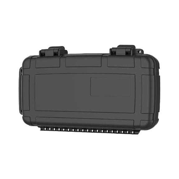 Fzaqwen Tool Box Compact Camera Case Portable Container Dustproof Protective with Sponge 22.2x12.8x5 cm