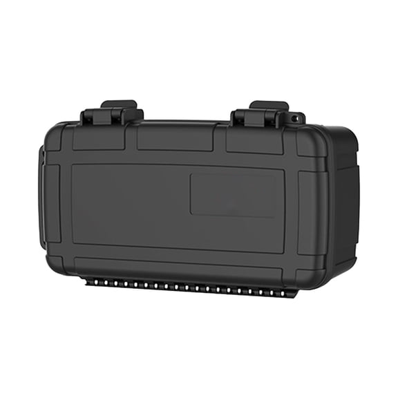 Fzaqwen Tool Box Compact Camera Case Portable Container Dustproof Protective with Sponge 22.2x12.8x8.7 cm