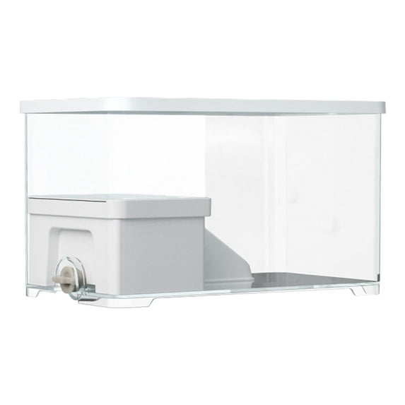 Fzaqwen Turtle Tank Aquarium Turtle Terrarium Multifunctional Area Supplies Basking Ramp With Filter