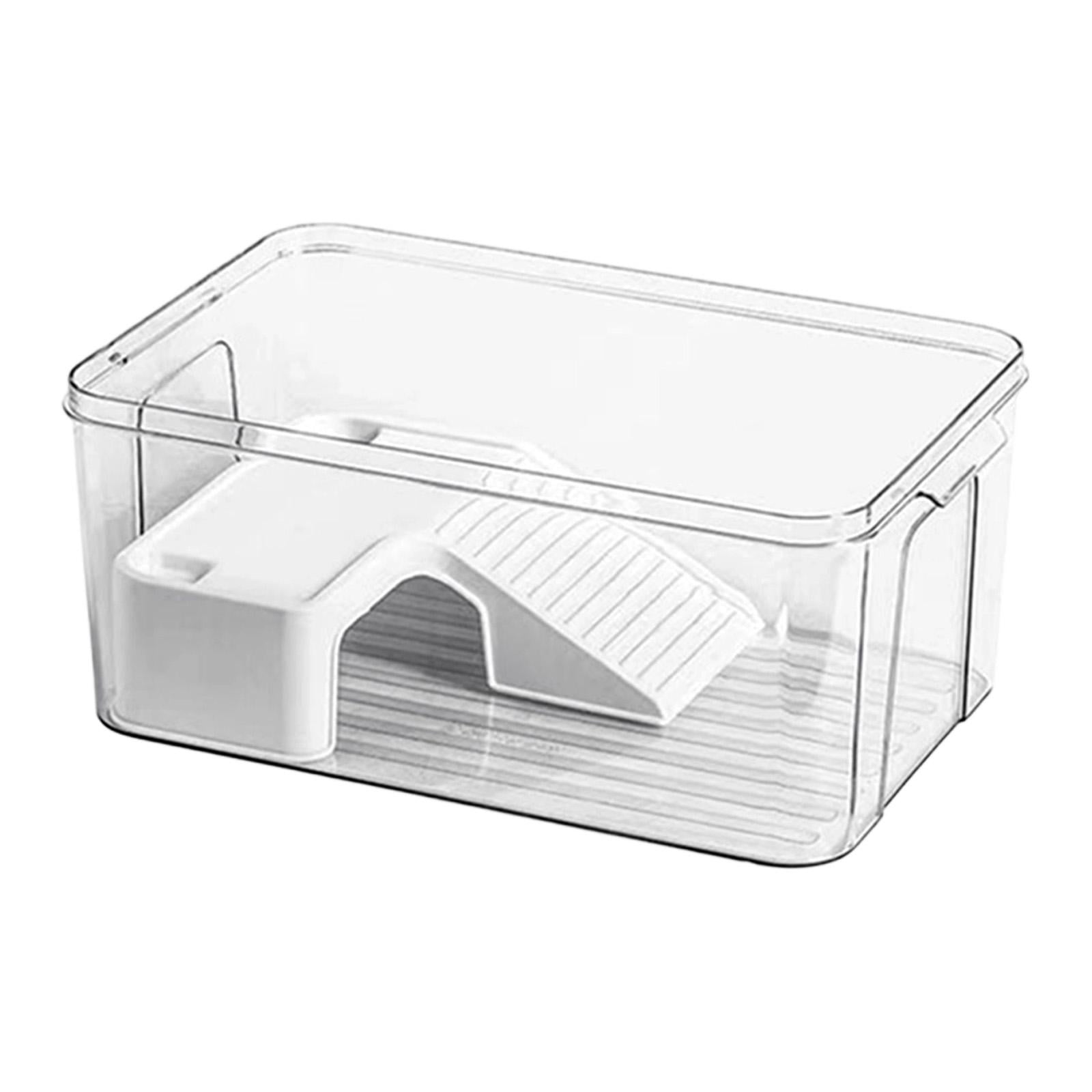 Fzaqwen Turtle Tank Pet Reptile Breeding Container Indoor Decor Supplies Multifunctional