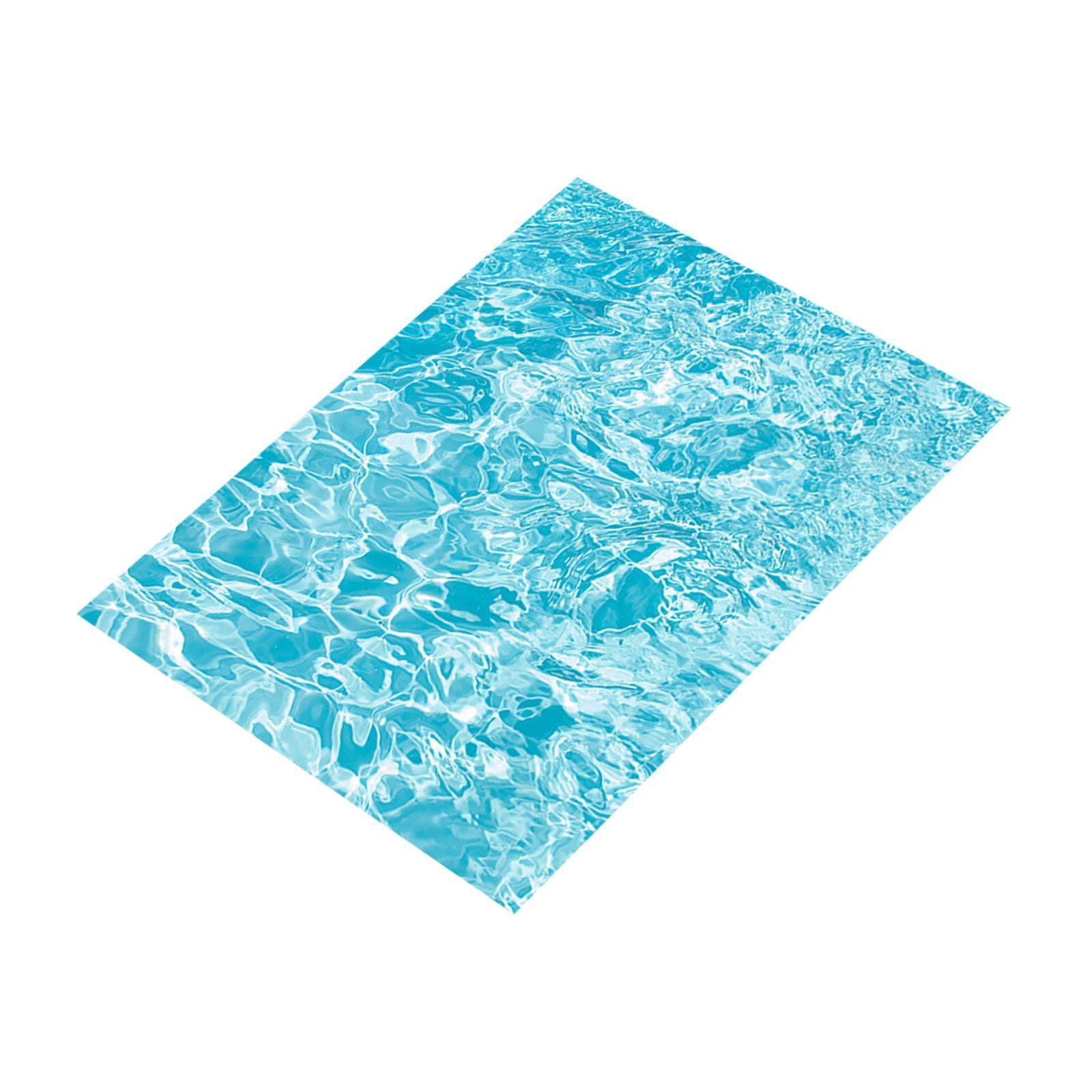 Wave Riples Fzaqwen Water Ripple Wave Sticker DIY Imitation Waterscape Scene ...
