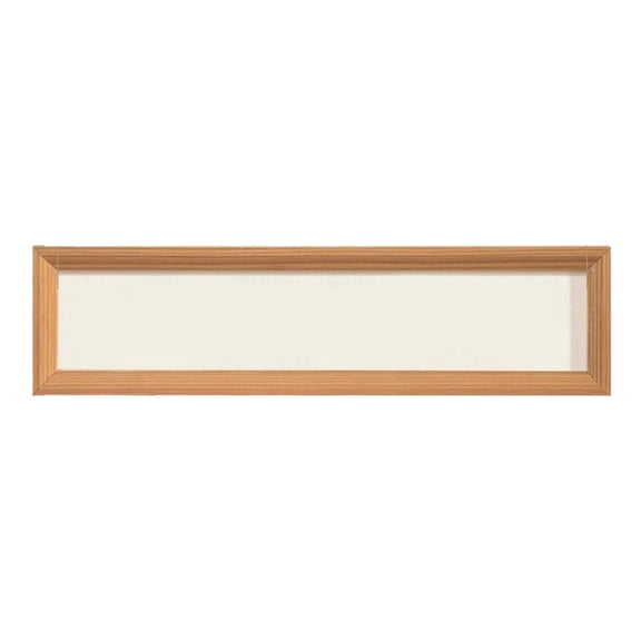 Fzaqwen Wood Art Frame for Wall Or Table Display, Panoramic Style for Office And Bedroom 10.5cmx32cm