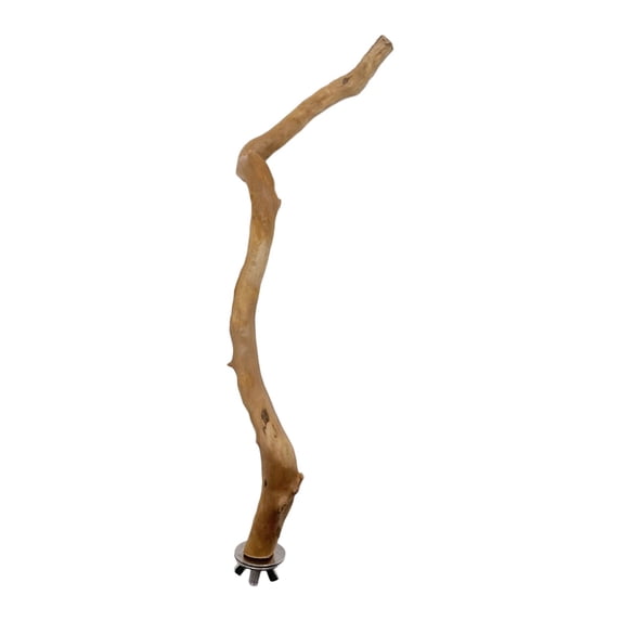 Fzaqwen Wooden Bird Perches Bird Stand Parrot Stand Branch Cage Toy for Budgies Bended