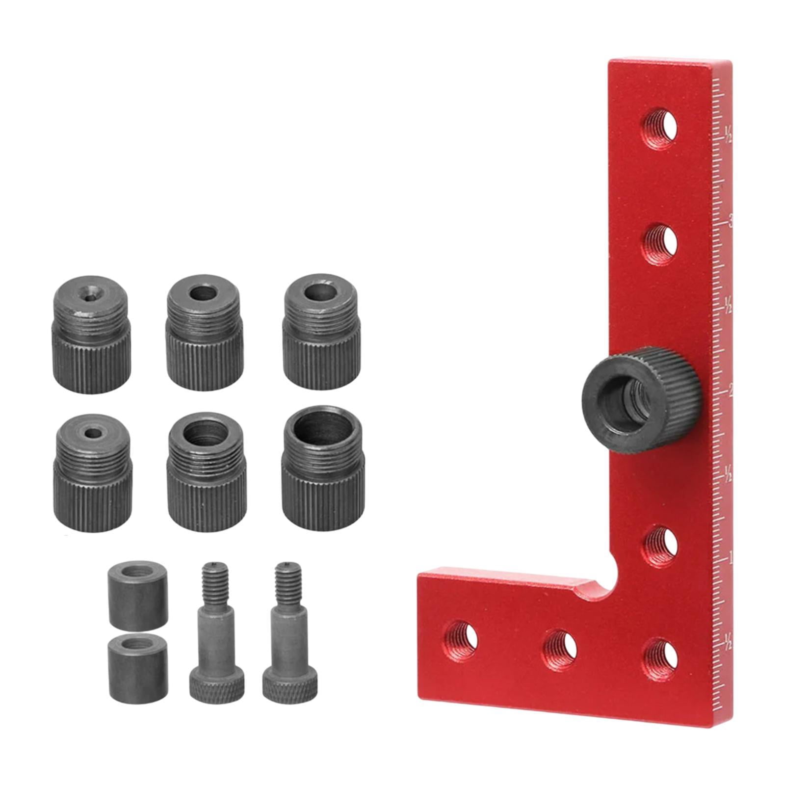 Fzaqwen Woodworking Joints Tool for Wood Dowel Jig Woodworking Hole Drill Locate Tool inch