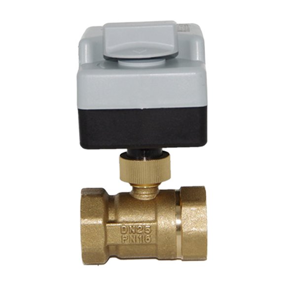 Fzaqwen acituna AC220V DN15 DN20 DN25 2 way 3 wire brass wires ball 220v