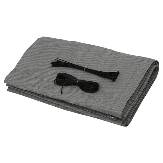 Fznkrag 3X16Ft 98% Balcony Privacy Screen Netting Garden Screening Fence Windbreak Shade