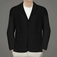 thumbnail image 1 of Fznquz Black Jacket Men Blazer Sport Coats Casual Fall Winter Suit Men's Coats XXXXL, 1 of 6