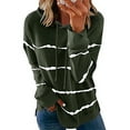 thumbnail image 1 of Fznquz Green Hoodies for Women Cheap Outfits Plus Size Graphic L. Loose Fit Slit Sweatshirts,L, 1 of 5