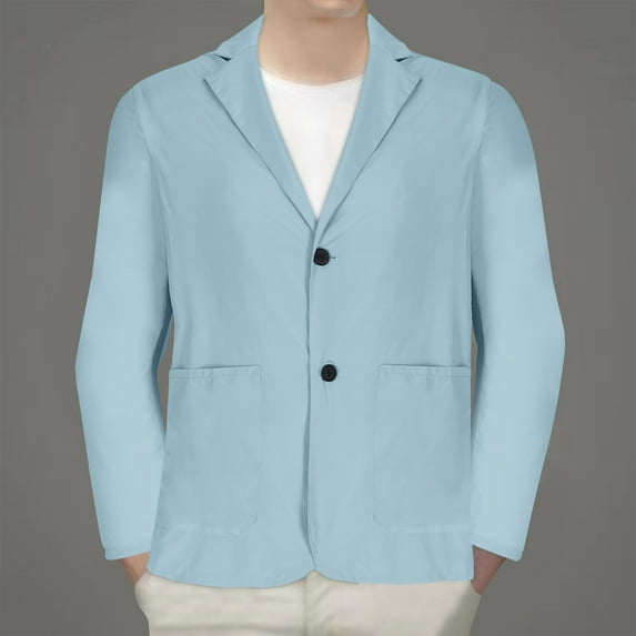 Fznquz Jacket Men Blazer Blue Sport Coats Fall Winter Casual Suit Mens Coats Winter XXXL