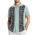 thumbnail image 1 of Fznquz Mens Hawaiian Shirts Big and Tall Summer Short Sleeve Shirts Button Down Tropical 2025 Men's Fashion, 1 of 5