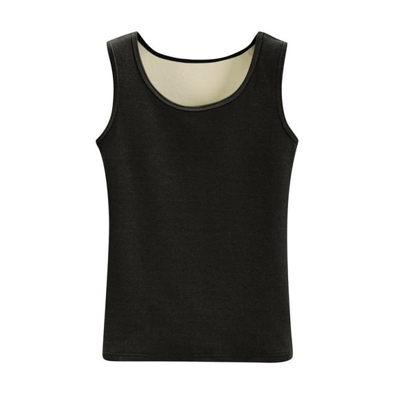 Fznquz Plain Tank Tops for Women Sleeveless Black Basic Shirt Casual Summer Solid Blouses