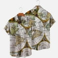 thumbnail image 1 of Fznquz Short Sleeve Mens Shirts Under $5.00 Button Down White Collared Graphic Summer Big & Tall T-Shirts with Pockets XXXL, 1 of 6