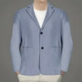 thumbnail image 1 of Fznquz Sport Coats Mens Jacket Under $10 Blazer Gray Suit Casual Fall Winter Men Coat M, 1 of 6