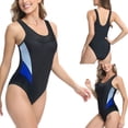 thumbnail image 1 of Fznquz Tummy Control Women's One Piece Swimsuit Athletic Bathing Suit 2026 Modest High Cut Swimsuit, 1 of 9