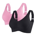 thumbnail image 1 of Fznquz Women's Sports Bras Workout No Underwire Adjustable Straps Yoga Bras, 1 of 2