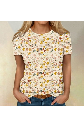 トップス flower print sheer shirt / yellow / S トップス flower print sheer shirt / yellow / S Crystal