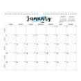 thumbnail image 1 of Fzsteel 18-Month Calendar Planner With Watercolor Art & Twin Hook for Home, Office, Classroom - Jan 2026 to Jun 2027, 1 of 9