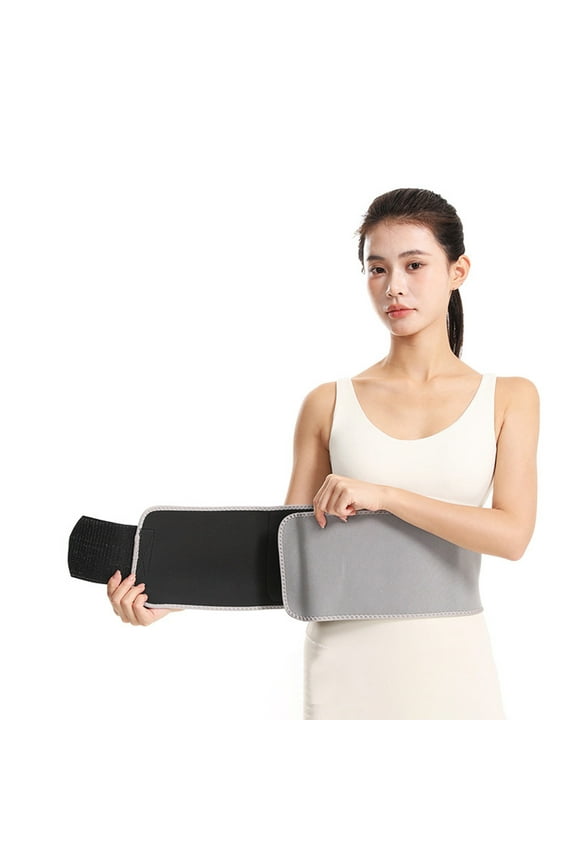 Adjustable Neoprene Fitness Belt For Weightlifting Running Training, High Elastic Waist Support Breathable Waistband With Mesh Design, 105x17.5cm/130g