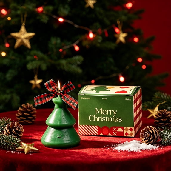 2 Inch Bell Fzsteel Christmas Scented Candle, 2.36x1.97x1.97 Inch Bell Sock Tree ...