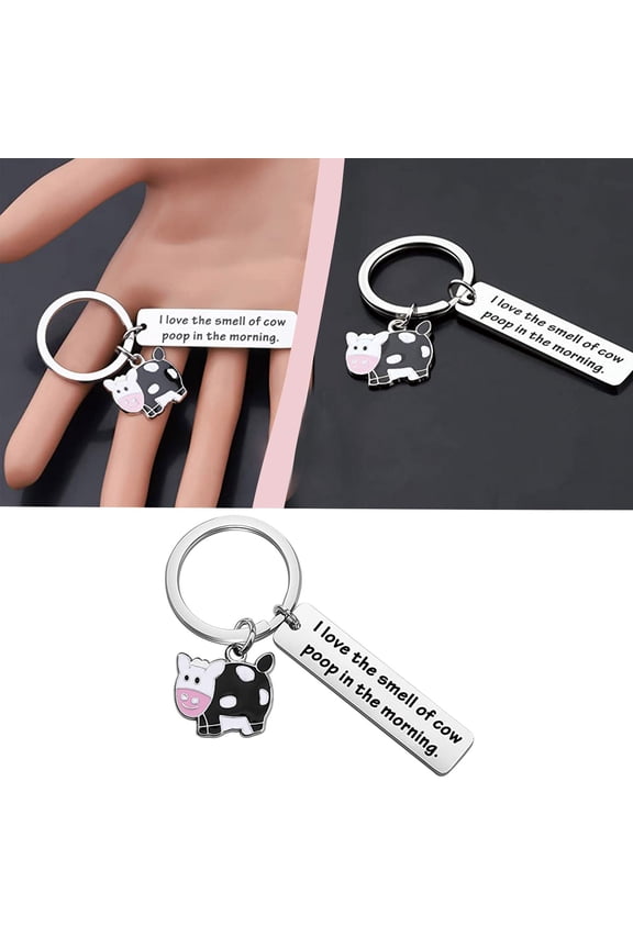 Cute and Practical Keychain Personalized Gift for Family Friends Coworkers Custom Engraved for Keys and Bags