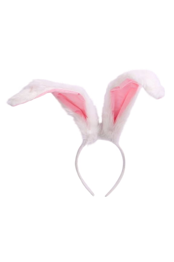 Flexible Bunny Ears Headband For Halloween Costumes Easter Dress Up Parties Soft Comfortable Unisex