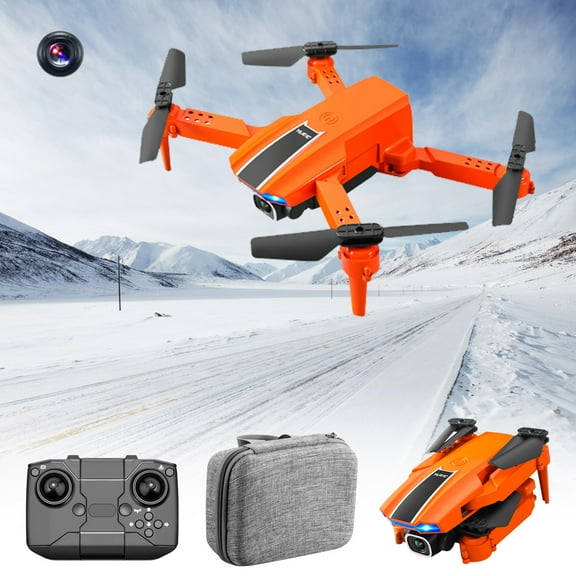 Fzsteel Foldable Drone With 1080P HD Camera, 4K FPV WiFi Live Video, 3 Speed Modes, 3 Batteries & Carry Case