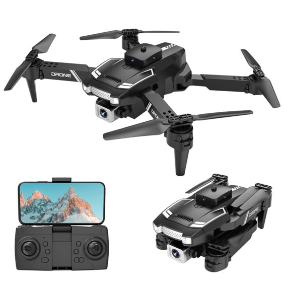 Fzsteel Foldable Drone With 1080P HD Camera & WiFi FPV Live Video, Obstacle Avoidance, 15 Mins Flight Time, Remote Control for Adults & Teens
