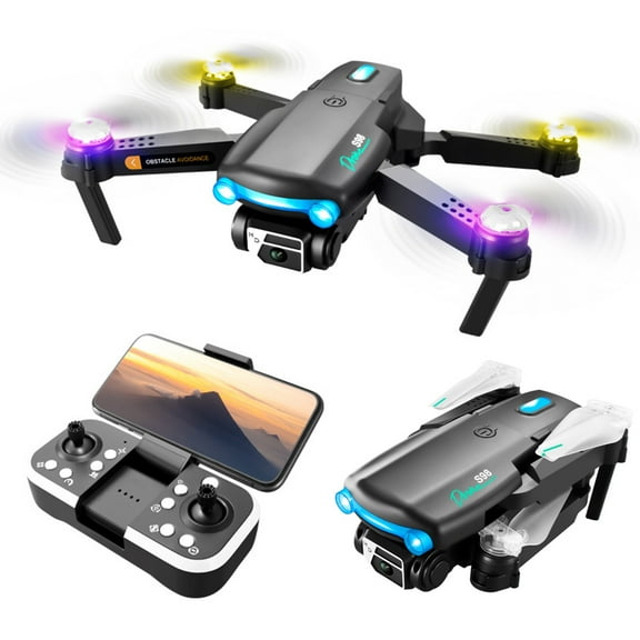 Fzsteel Foldable Drone With 4K HD FPV Camera, WiFi Real-Time Transmission, Altitude Hold & 3 Speed Modes for Adults, Includes 1800mAh Battery