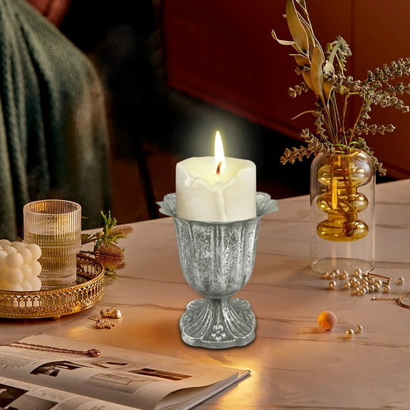 Fzsteel Iron Vase Elegant Design Sturdy Structure 14x12x12cm 400g Rust-Resistant Home Décor