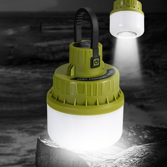 Fzsteel Long-Lasting USB Rechargeable Camping Lantern – For Outdoor Adventures, 3 Lighting Modes, 150 Lumens Max Brightness
