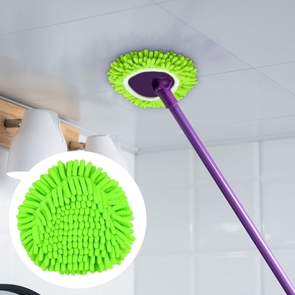 Fzsteel Mop Replacement Head - Washable Microfiber Mop Pad Compatible With Standard Mops, Enhanced Cleaning For Pet Hair And Allergies, 1-Pack