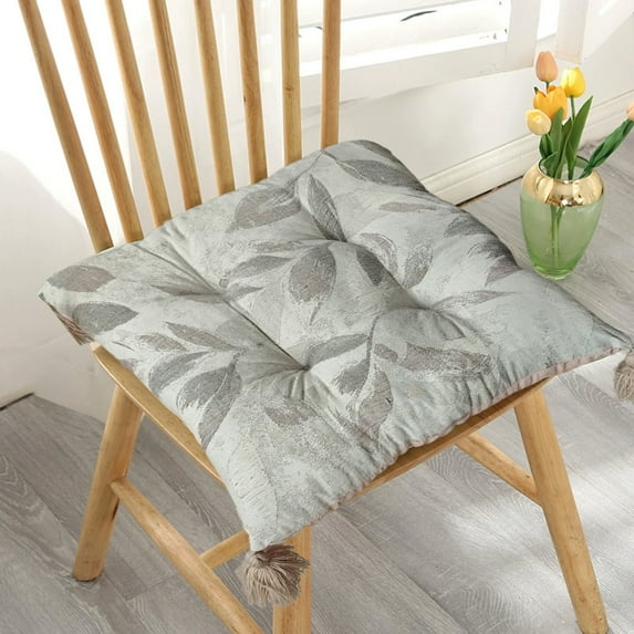 Fzsteel Multi-Functional Cotton Linen Cushion Pillow for Living Room & Bedroom - Supportive, Breathable, 4 Styles, Winter Insulation Design (17.72in x 17.72in)