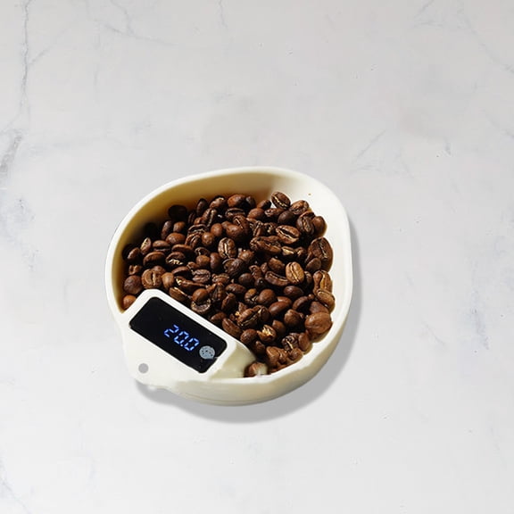 Fzsteel Precision Coffee Scale with Tray for Accurate Brewing, Large Battery Life, Compact Size 5.11x3.93x2.16 Inches