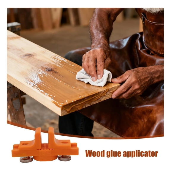 Fzsteel Professional Multi-Viscosity Wood Glue Applicator with Precision Control for Seamless Application on Wood, Furniture, and Flooring Repair Projects