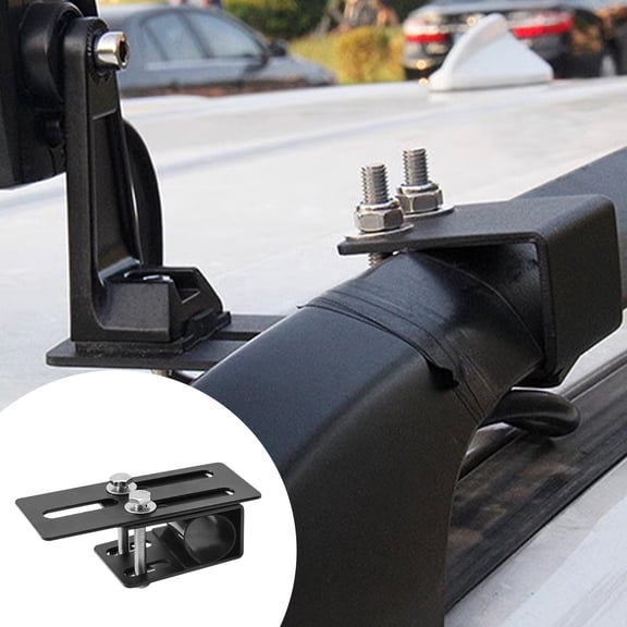 Fzsteel SUV Roof Rack Fixed Buckle Clips with Quick-Release Design & Adaptive Headlight Brackets - Universal Heavy Duty Luggage Frame Mounting Accessories for SUV Modification