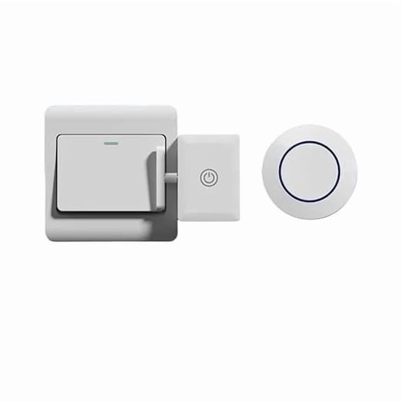 Fzsteel Smart Remote Control Switch for Bedroom Lights with Wireless Remote - Easy Installation No Wiring Needed, Versatile for Various Lamps, User-Friendly, Energy Efficient for a Cozy Ambience