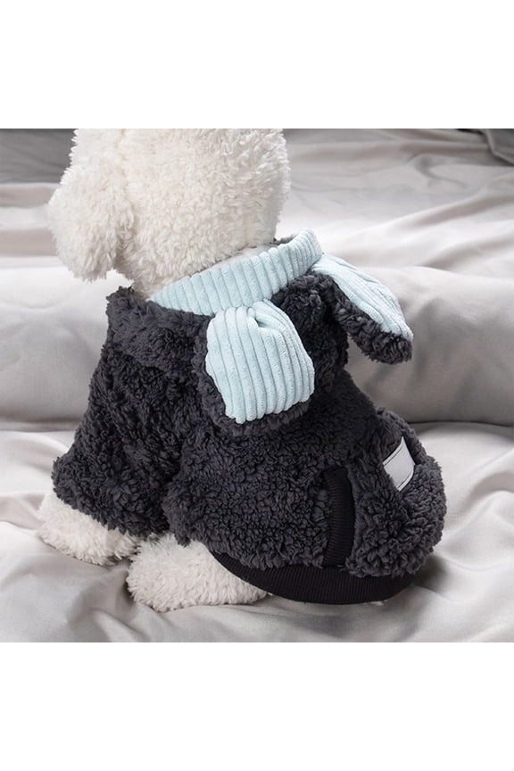 Two-Legged Dog Winter Vest, Windproof and Warm Padded Jacket for Small Dogs, Ensuring Cozy Comfort and Freedom of Movement