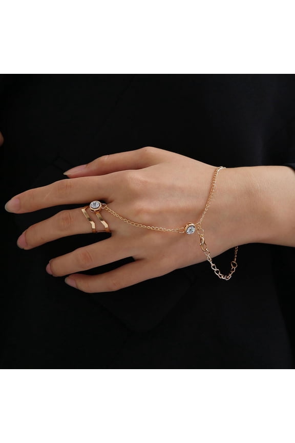Women Crystal Bow-Knot Bracelet Fashion Jewelry for Party Daily Use Valentine's Day Wedding Bridal Gift